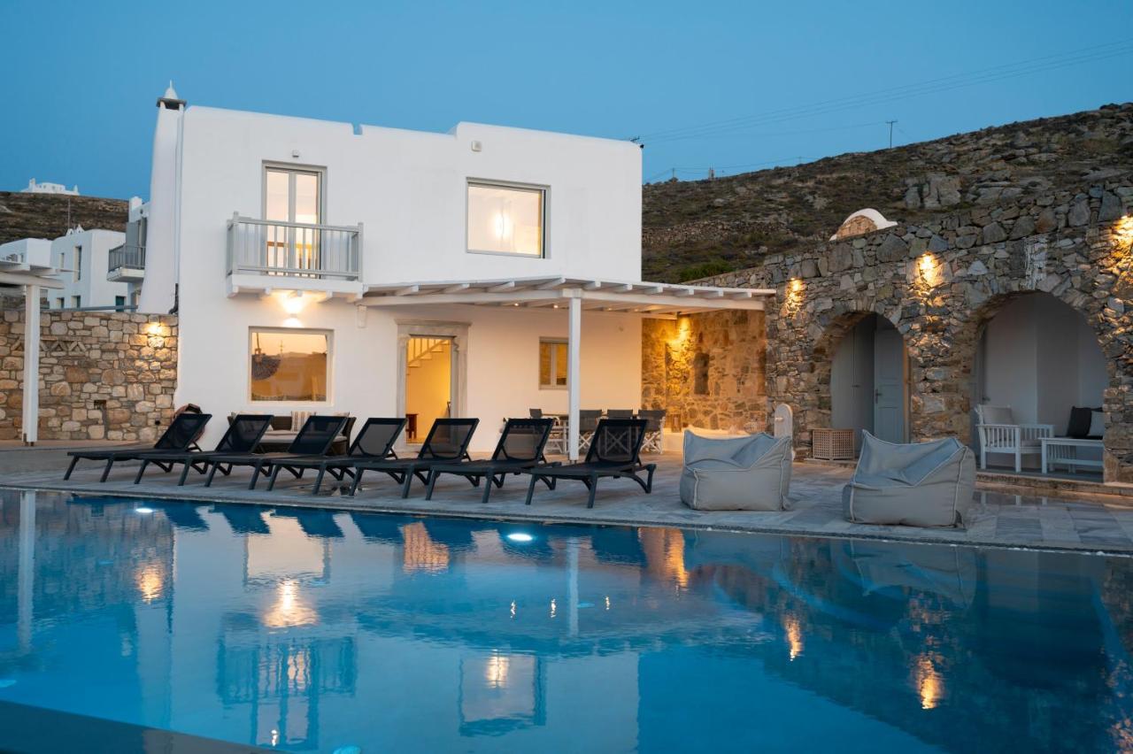 Villa Orion Mykonos - Blue Views Mykonos Villas Mykonos Town Exteriör bild