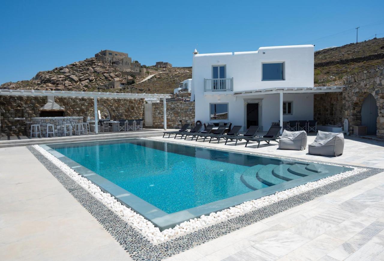 Villa Orion Mykonos - Blue Views Mykonos Villas Mykonos Town Exteriör bild