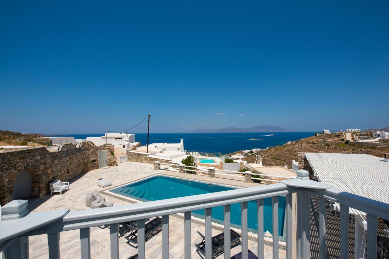 Villa Orion Mykonos - Blue Views Mykonos Villas Mykonos Town Exteriör bild