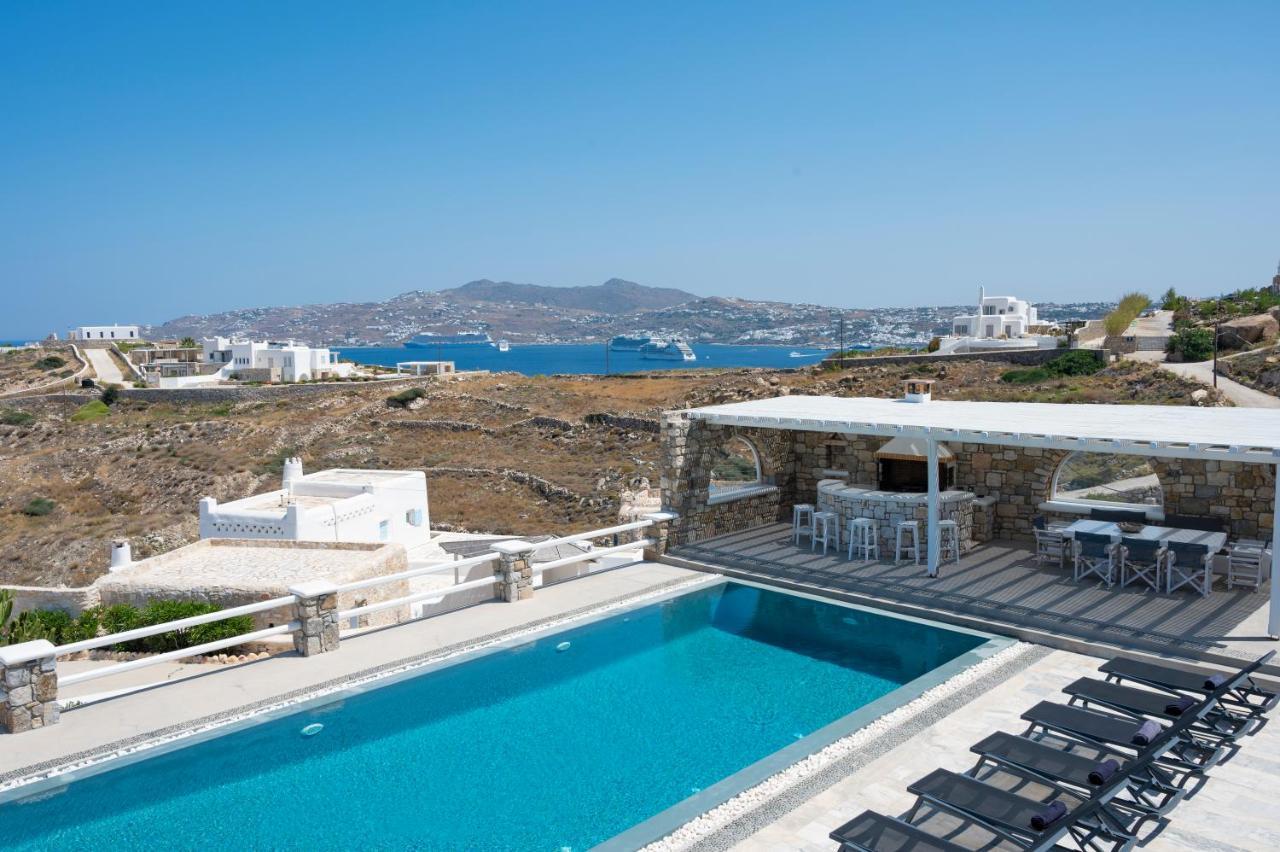 Villa Orion Mykonos - Blue Views Mykonos Villas Mykonos Town Exteriör bild