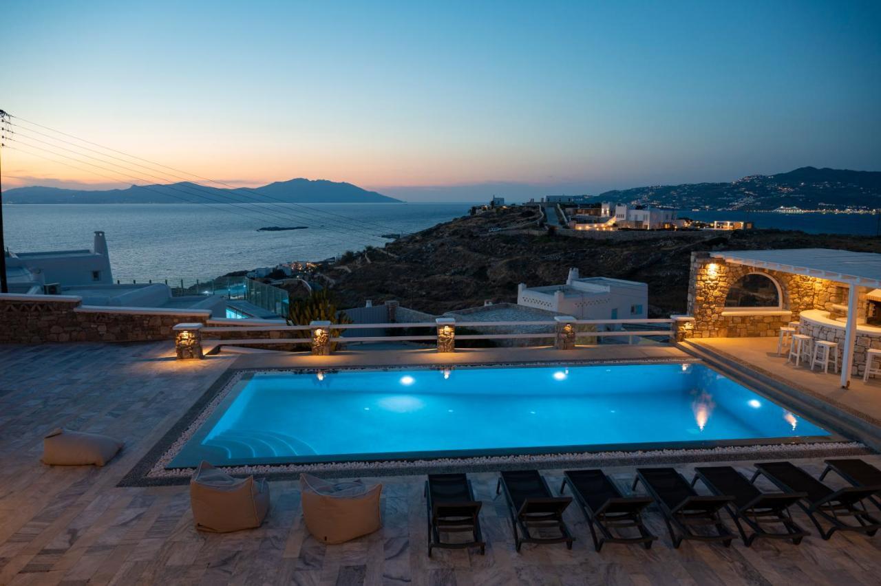 Villa Orion Mykonos - Blue Views Mykonos Villas Mykonos Town Exteriör bild