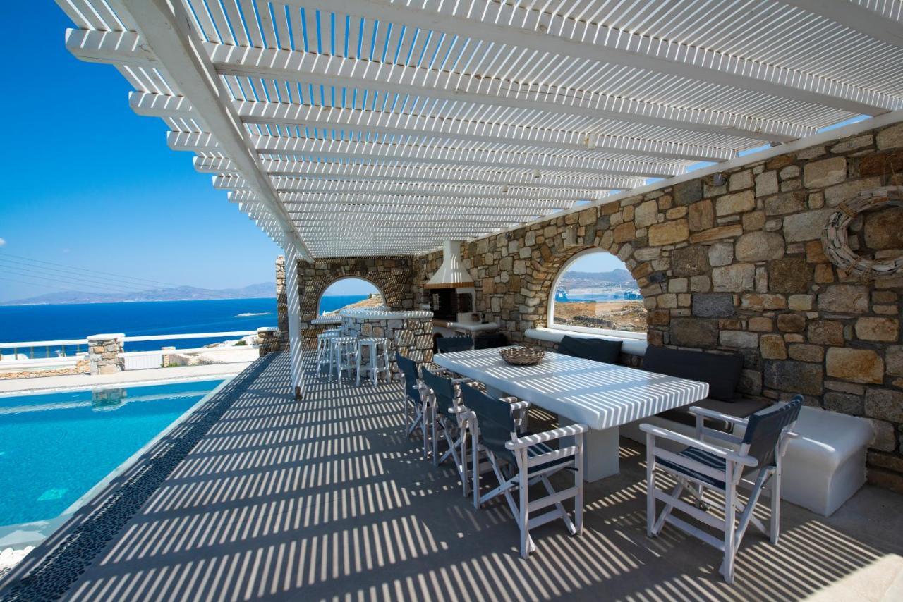 Villa Orion Mykonos - Blue Views Mykonos Villas Mykonos Town Exteriör bild