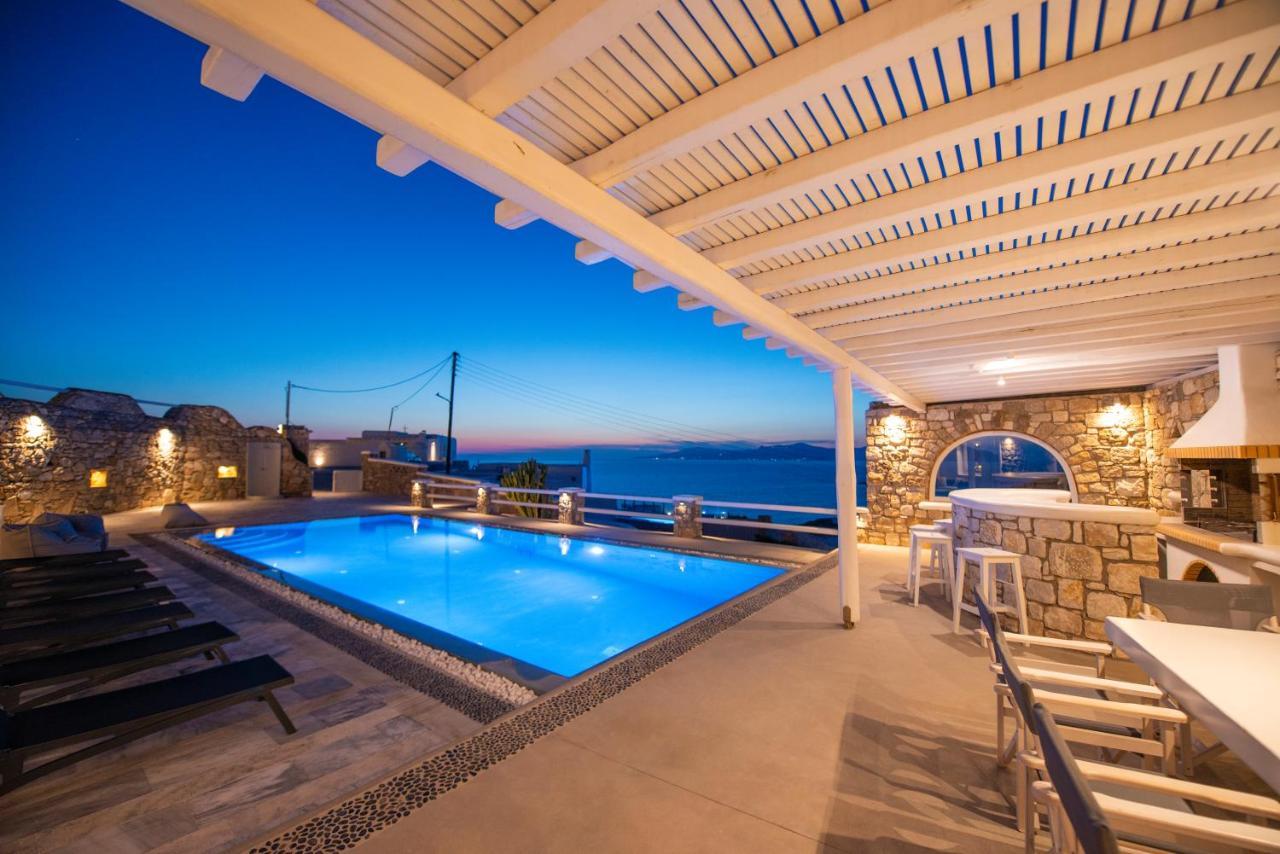 Villa Orion Mykonos - Blue Views Mykonos Villas Mykonos Town Exteriör bild
