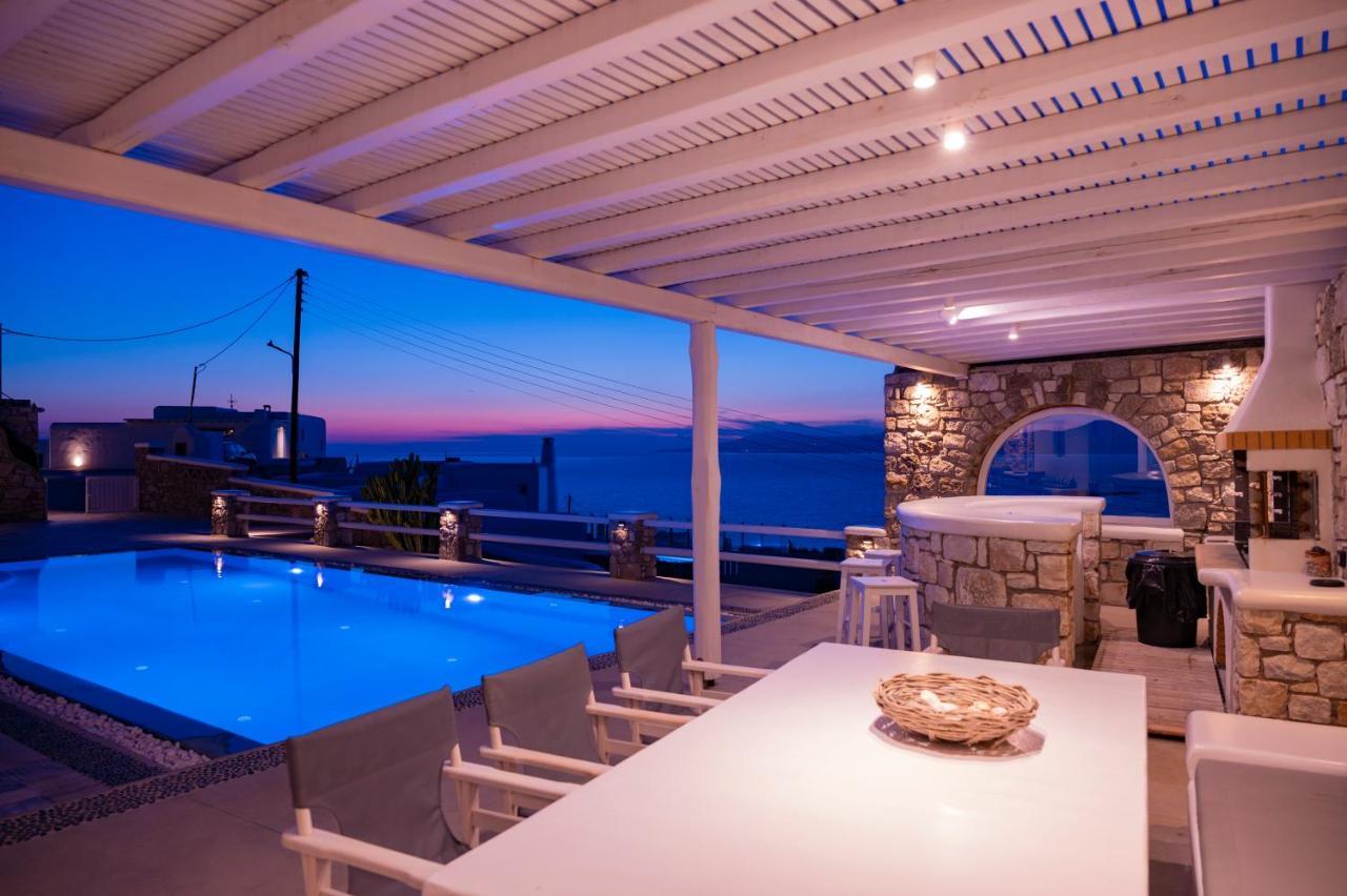 Villa Orion Mykonos - Blue Views Mykonos Villas Mykonos Town Exteriör bild