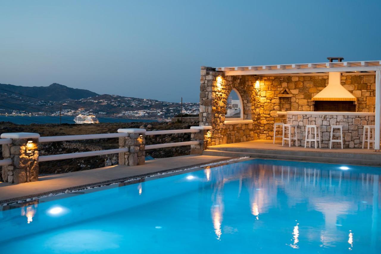 Villa Orion Mykonos - Blue Views Mykonos Villas Mykonos Town Exteriör bild