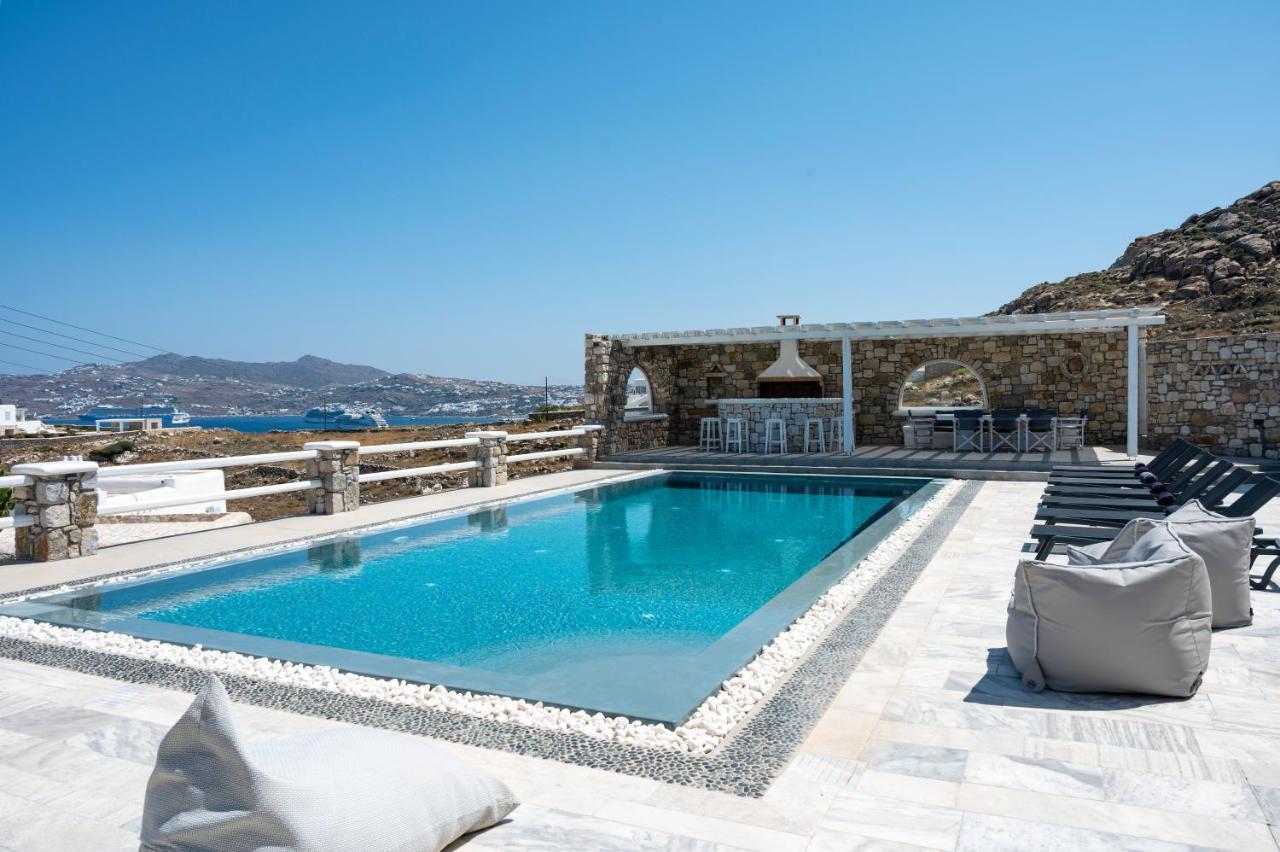 Villa Orion Mykonos - Blue Views Mykonos Villas Mykonos Town Exteriör bild