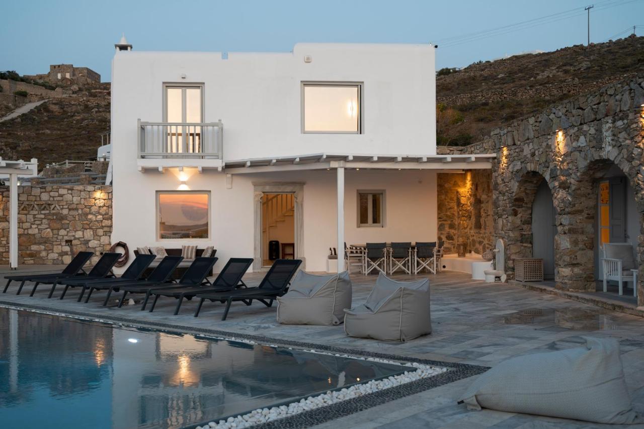Villa Orion Mykonos - Blue Views Mykonos Villas Mykonos Town Exteriör bild