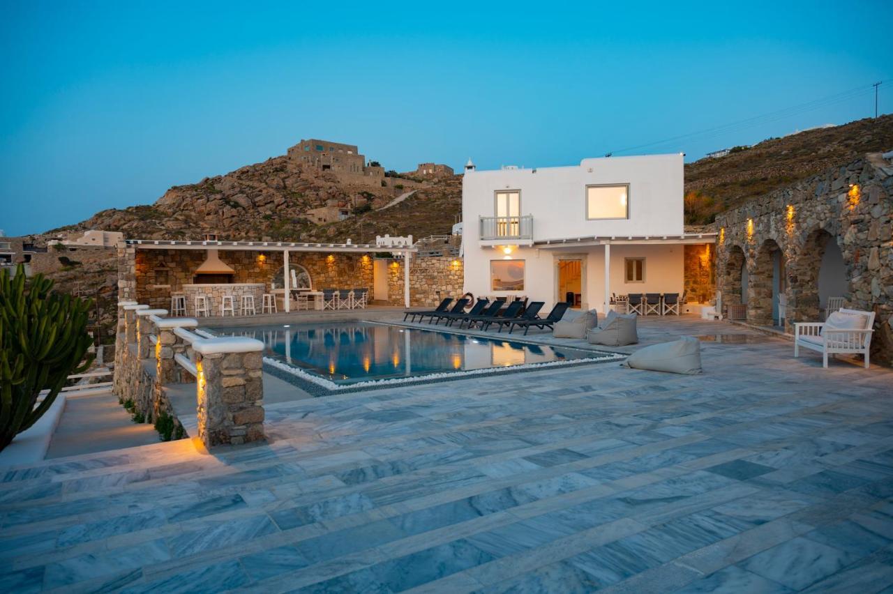 Villa Orion Mykonos - Blue Views Mykonos Villas Mykonos Town Exteriör bild